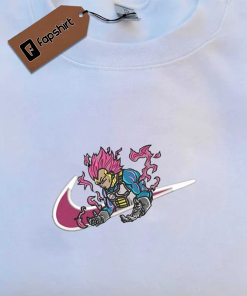 Anime Embroidered Sweatshirt, Dra.gon Ball Brand Embroidered…