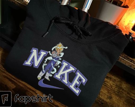 Anime Embroidered Hoodie