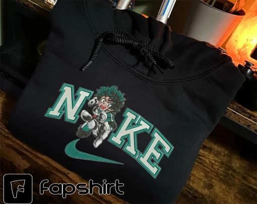 Anime Embroidered Hoodie