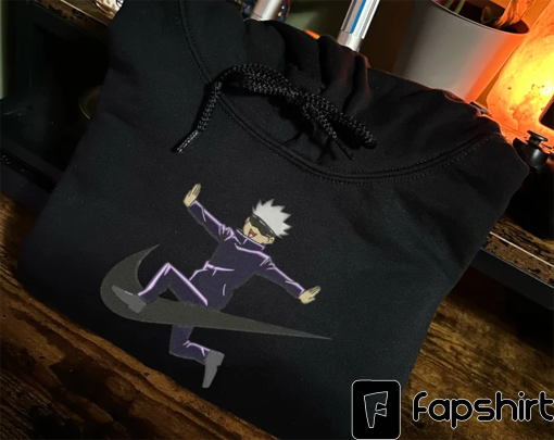 Anime Embroidered Hoodie