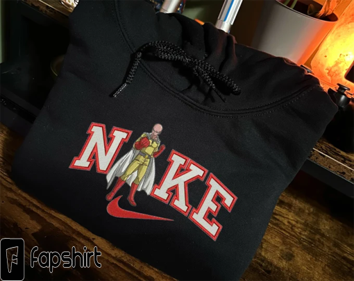 Anime Embroidered Hoodie