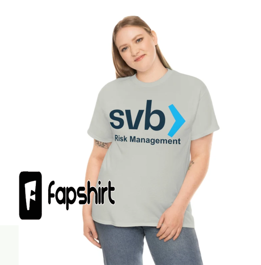 Silicon Valley Bank Risk Management SVB Unisex Heavy Cotton Tee