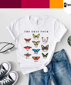 10 Butterfly shirt , The Tour Merch…