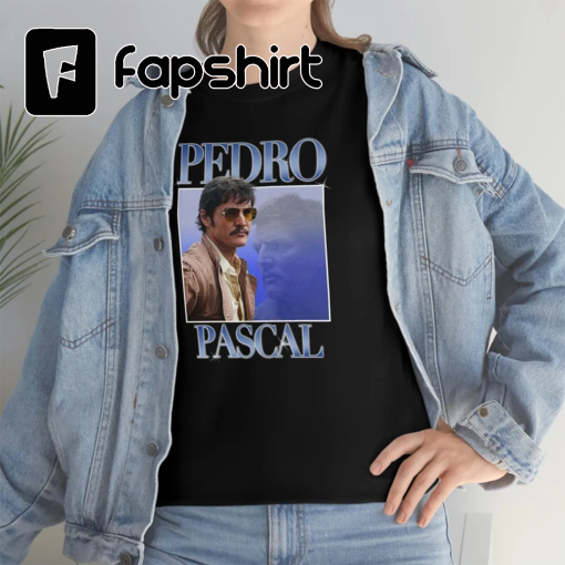 Pedro Pascal Shirt, Javier Peña, Joel Miller, The Last of Us Shirt, Unisex Heavy Cotton Tee