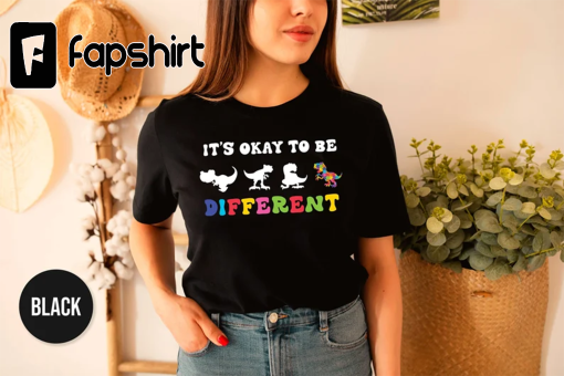 It’s Okay To Be Different Shirt, Autism Kids Shirt, Autism Awareness Shirt, Cute Autism Shirts, Autism Mom Shirt, Autism Support Shirt