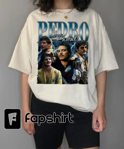 Pedro Pascal Shirt, Pedro Pascal 90s Vintage…