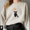 Audrey Hepburn “Breakfast at Tiffany’s” Embroidered Crewneck