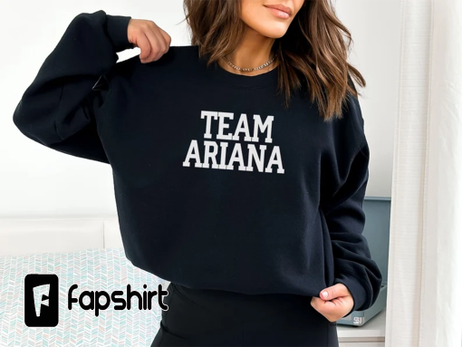 Team Ariana Sweatshirt Vanderpump Rules – Bravo Gift Shirt – Crew Neck Sweatshirt, Ariana Stan Adult Pullover Bravo Party