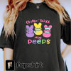 Peeps Womens Easter Sweatshirt • Easter Bunny Peeps Womens Sweatshirt Gift for Mom • Cute Easter Present • Retro Gift for her