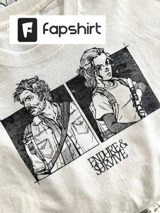 Endure and Survive – Joel&Ellie Tee shirt