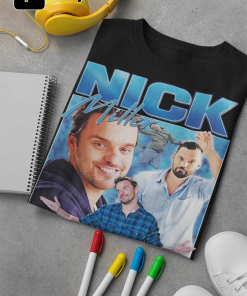 Nick Miller Shirt, Nick Miller Homage Vintage…