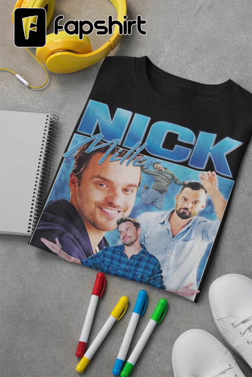 Nick Miller Shirt, Nick Miller Homage Vintage Tshirt, Nick Miller Retro Fan Tees, Nick Miller Retro 90s Sweater, Nick Miller Merch Gift