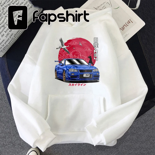 Nissan GTR hoodie, sweatshirt, pullover for men, women, kids, unisex birthday, christmas gift