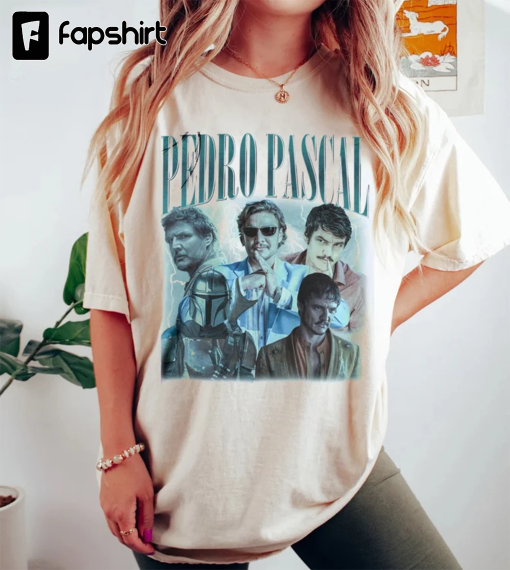 Pedro Pascal Vintage T-Shirt, Gift For Women and Man Unisex T-Shirt, Sweatshirt Hoodie GI718