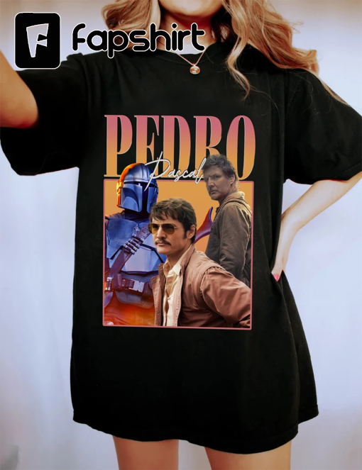 Pedro Pascal Shirt, Pedro Pascal Sweatshirts 90s, Pedro Pascal Hoodies, Pedro Pascal Fan Gifts, 90s Vintage Graphic Tees