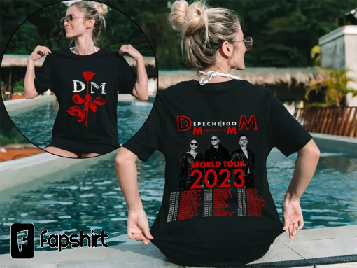 Depeche Mode Tour 2023 TShirt, Memento Mori World Tour Depeche Mode T-Shirt,Fan Gift Merch 2023, Music Lover Shirt, 2023 Music Tour Shirt