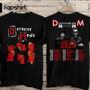 Depeche Mode Tour Shirt 2023, Memento Mori Depeche Mode World Tour Concert in Houston, Black Shirt, Music Shirt, Gift for Depeche Mode Fans