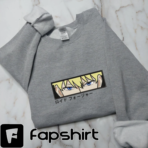 Anime Embroidered Sweatshirt, Embroidered Sweater, Anime Sweater, Embroidered Shirt, Anime Sweater, Anime Sweatshirt