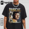 Actor Pedro Pascal Shirt V9, Pedro Pascal Narcos Sweatshirt, Pedro Pascal Vintage 90s Retro Gift For Fans Unisex Hoodie