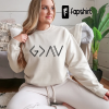 God is Greater Sweatshirt, Christian Sweatshirt, Religious Hoodies, Christian Gift Crewneck, Christian Apparel, Faith Sweatshirts/Hoodies