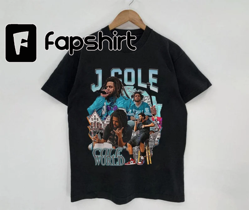 Vintage J Cole Shirt, Rapper Shirt, Bootleg Raptees 90s Shirt, J cole Graphic Tee, Unisex Shirt