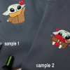 Christmas Embroidery Sweatshirt