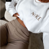 Embroidered Crewneck Sweatshirt