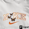 Custom Embroidered Wall-E Matching Brand Pullover Hoodie, Wall-E Matching Brand Embroidered Sweatshirt