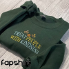 Be a kind human embroidered sweatshirt, embroidered crewneck, embroidered sweatshirt, be kind apparel, Tpwk apparel, gift for her