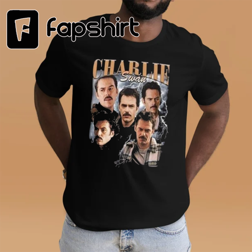 Vintage Charlie Swan Vintage 90’s shirt, Billy Burke Fan Made Tee – Team Charlie shirt