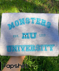 University Team Style Embroidery Hoodies/Crewnecks/T-shirts