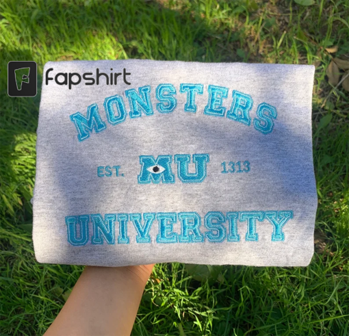 University Team Style Embroidery Hoodies/Crewnecks/T-shirts