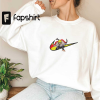 Anime Embroidered Sweatshirt, Unisex Embroidered Sweatshirt, Anime Embroidered Crewneck, Best Anime Sweatshirt, Embroidered Gift