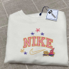 Movie Cartoon Brand Embroidered Sweatshirt, Brand Embroidered Hoodie, Movie Cartoon Brand Embroidered Crewneck, Best Movie Brand Embroidered Shirt