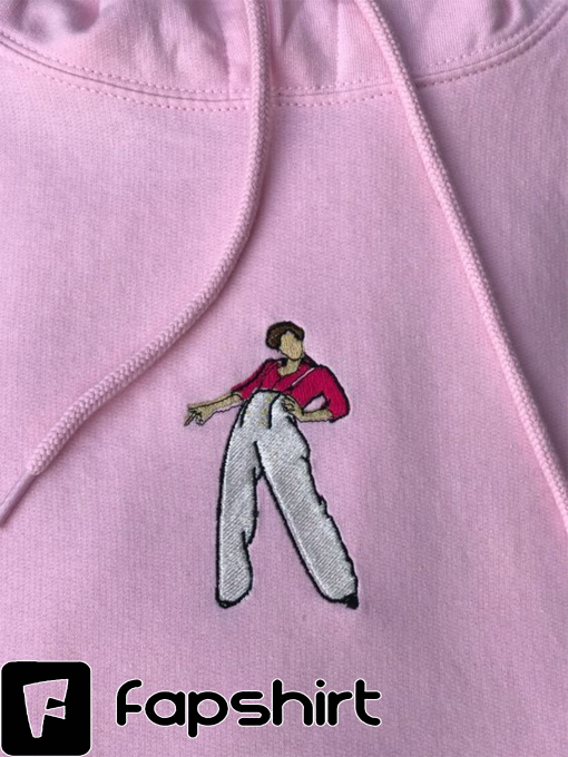 Harry Styles Themed Embroidered Hoodie/Sweatshirt Embroidery