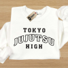 Anime Custom Embroidered Sweatshirt, Unique Anime Embroidered Crewneck, Anime Custom Embroidered Crewneck, Best-selling Custom Embroidered Sweatshirt, Anime Sweatshirt