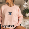 Brand Character Cartoon Embroidered Sweatshirt, Cartoon Embroidered Sweatshirt, Custom Cartoon Embroidered Crewneck, Love Cartoon Character Embroidered