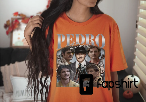 PEDRO PASCAL Shirt, Actor Pedro Pascal Shirt Retro 90s, Javier Peña, Narco Pedro Pascal Fans Gift, Pedro Pascal Tribute Celebrity Shirt