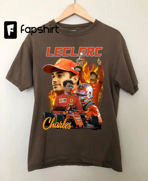 Vintage 90s Charles Leclerc Scuderia Ferrari EST 1997 Formula 1 Shirt, Charles Leclerc 16 Crewneck Sweatshirt Hoodie, Charles Leclerc TShirt