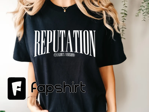 Reputation T-Shirt, Taylor’s Version Shirt, Eras Tour, Taylor Swiftie Merch