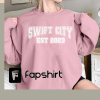 Swift City Est. 2023 The Eras Tour Glendale, AZ Touristy Inspired Comfort Colors Unisex T-shirt | Comfy, Casual, Cute, Style