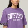 Swift City Est. 2023 The Eras Tour Glendale, AZ Touristy Inspired Comfort Colors Unisex T-shirt | Comfy, Casual, Cute, Style