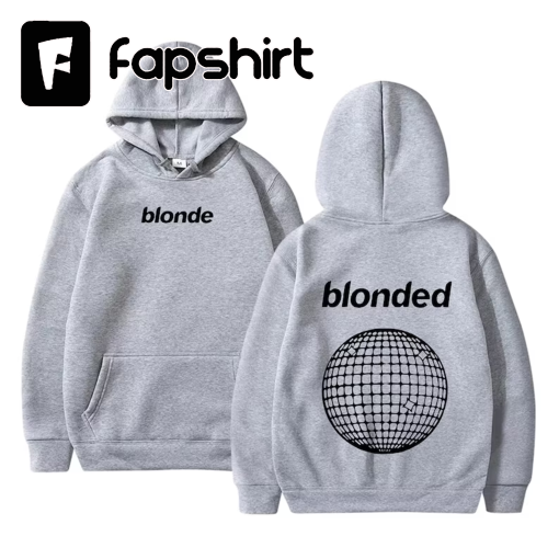 Frank Ocean Blond Hoodie, trendy Sweatshirt, Blonde, music gift, trendy front and back Hoodie, Sweatshirt, Y2K, gift friends, Fan gift blond