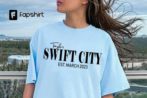 Swift City Shirt, Swift City Est. 2023 The Eras Tour Glendale