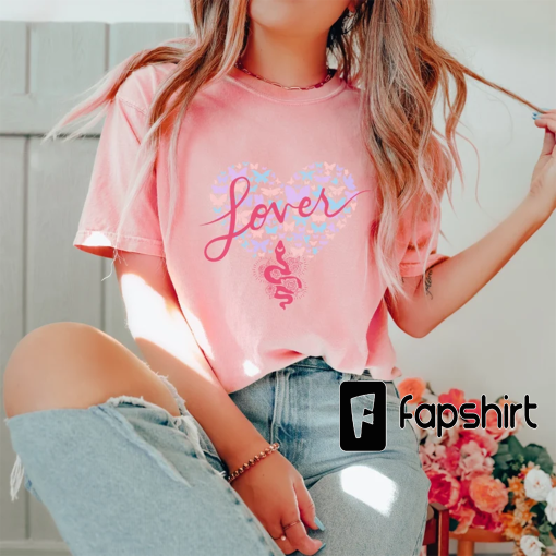 Lover, Taylor Swift Inspired Shirt | Snake to Butterflies | In My Lover Era