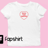 Custom I Heart Baby Tee| | Graphic Shirt for Women | Iconic Y2K Retro T-shirt | Gift for her | Iconic Cropped Tee Personalized