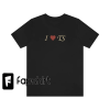 Taylor Look What You Made Me Do I Heart TS Cropped Tee