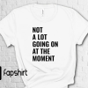 Not a Lot Going On At The Moment T-Shirt – 22nd Birthday Tee – Not a Lot Shirt – Concert Tee – Swiftie fan shirt – Trendy Graphic Tee