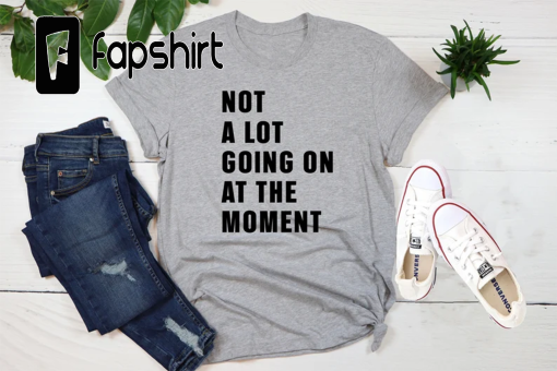 Not a Lot Going on at the Moment, Not a Lot Shirt, Not a Lot Gift, Not a Lot funny Not a Lot Trend, Taylor Swift 22 Music Video T-shirt