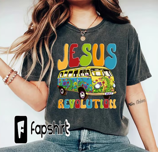 Jesus Revolution Shirt, Love Like Jesus Shirt, Retro Christian Faith Jesus T-Shirt, Jesus Movement Shirt, Christian Shirt, Retro Easter Tee